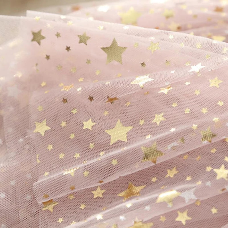 Mesh Knit Party Dress for girls