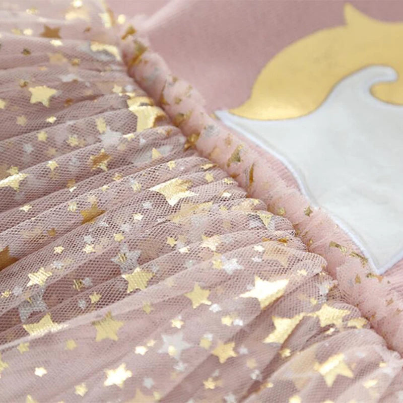 Mesh Knit Party Dress for girls