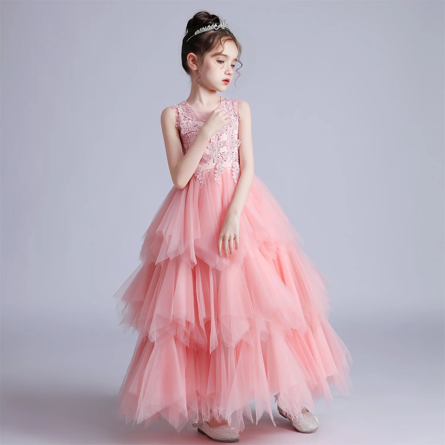 Classic Special-Occasion Dress for girls