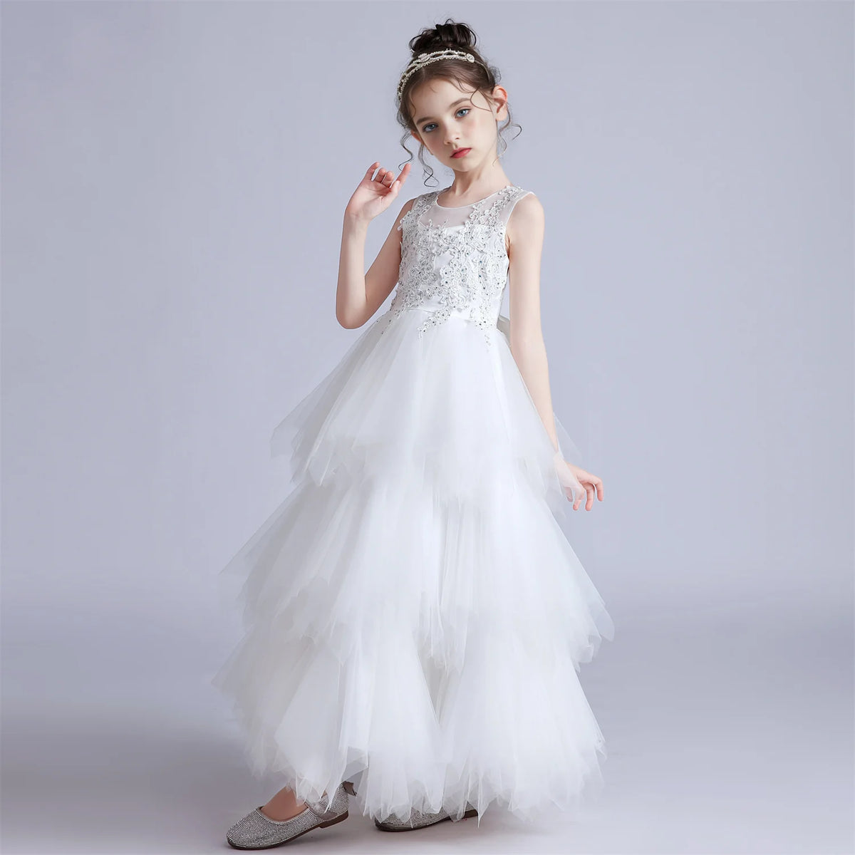 Classic Special-Occasion Dress for girls