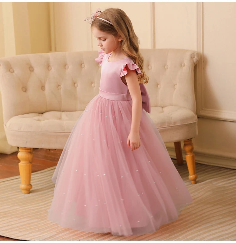 Bow Special-Occasion Dress for girls