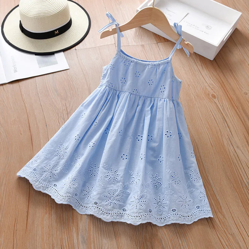Lace Embroidered Special-Occasion Dress for girls