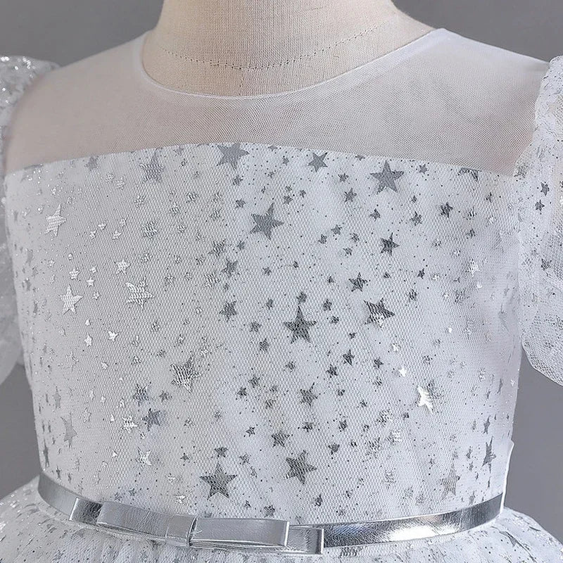 Lace Mesh Special-Occasion Dress for girls
