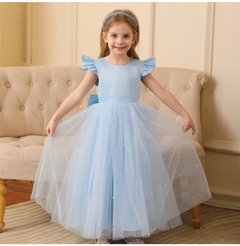 Bow Special-Occasion Dress for girls