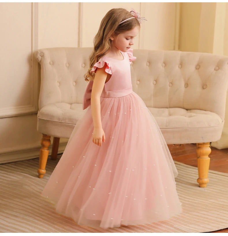 Bow Special-Occasion Dress for girls