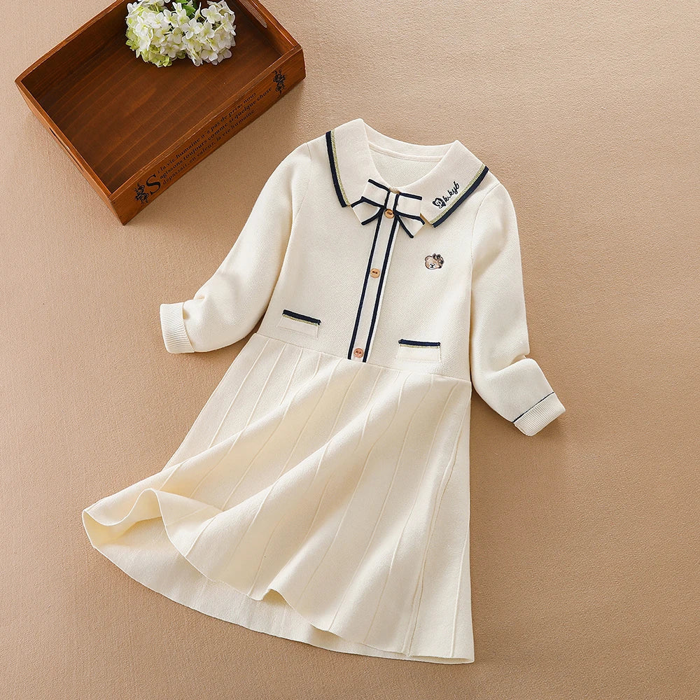 Knit Party Dress for girls