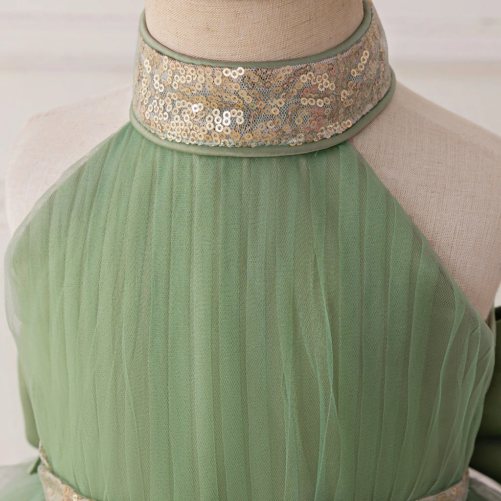 Sequin Bow Special-Occasion Dress for girls