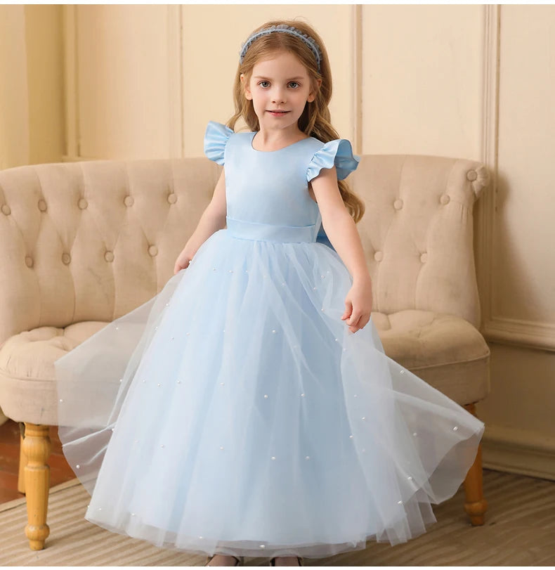 Bow Special-Occasion Dress for girls