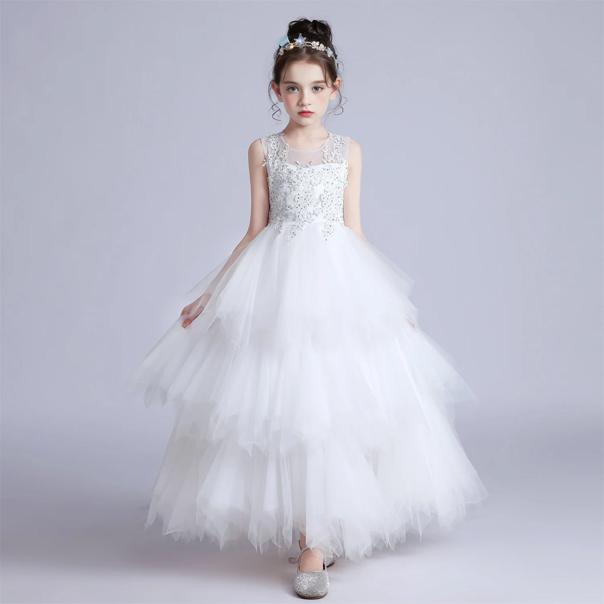 Classic Special-Occasion Dress for girls