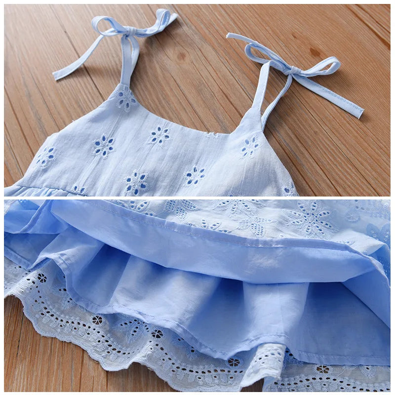 Lace Embroidered Special-Occasion Dress for girls