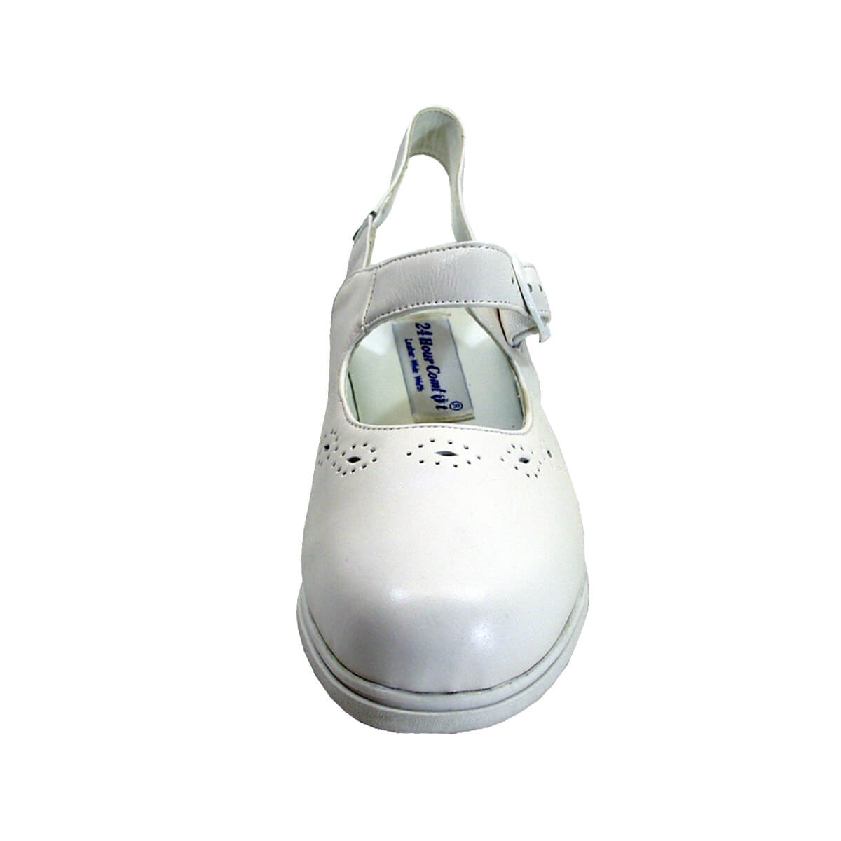 Alternative view of 24 HOUR COMFORT Bridie Women's Wide Width Slingback Leather Clogs