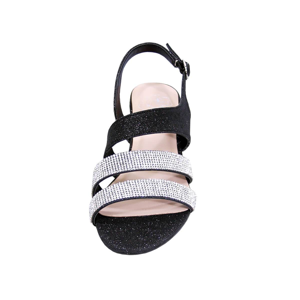 FLORAL Dorothy Women's Wide Width Rhinestone Straps Sandals - Image 2