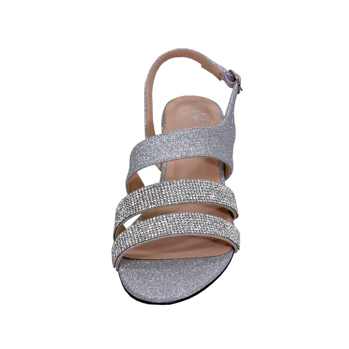 FLORAL Dorothy Women's Wide Width Rhinestone Straps Sandals - Image 10