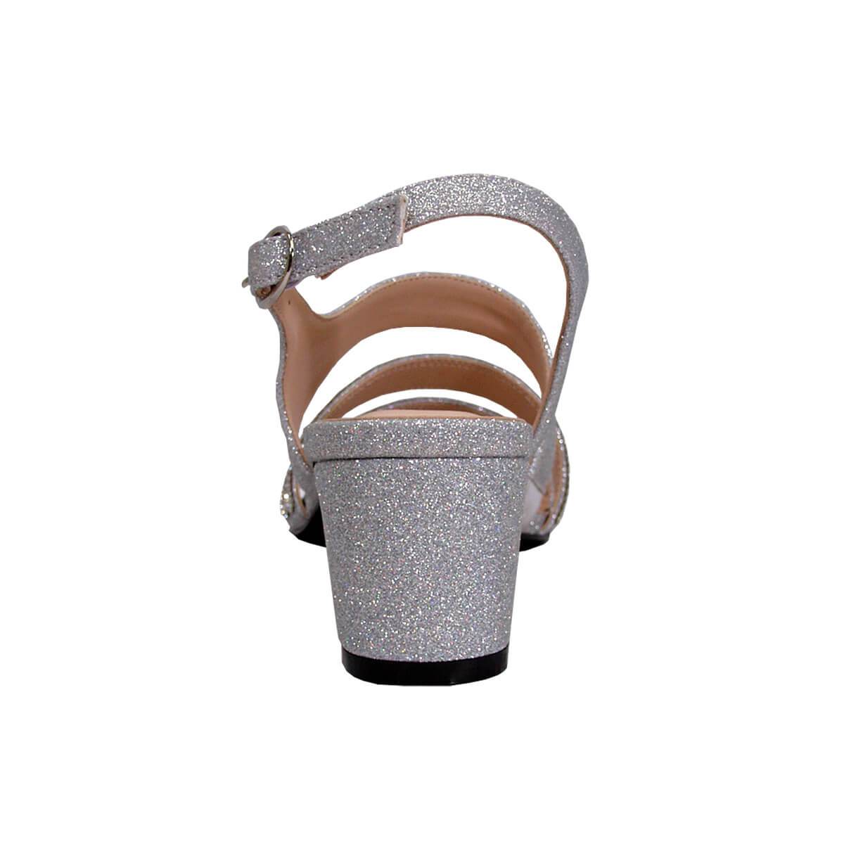 FLORAL Dorothy Women's Wide Width Rhinestone Straps Sandals - Image 12