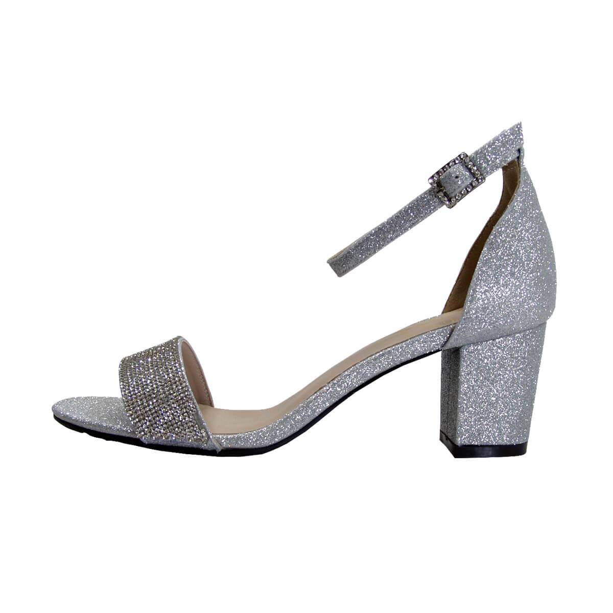 FLORAL Lizette Women's Wide Width Ankle Strap Heeled Sandals - Image 3