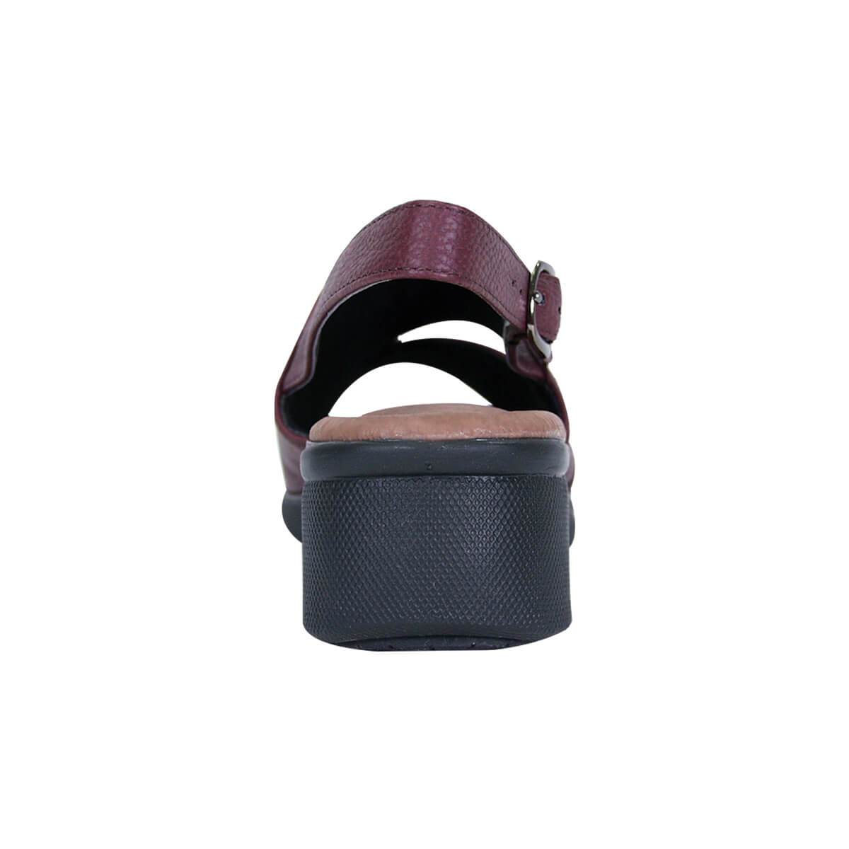 24 HOUR COMFORT Sierra Women's Wide Width Leather Sandals - Image 4