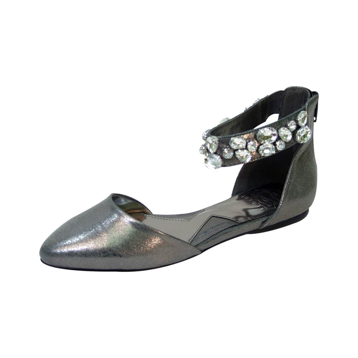 FUZZY Jill Women's Wide Width Open Shank Flats